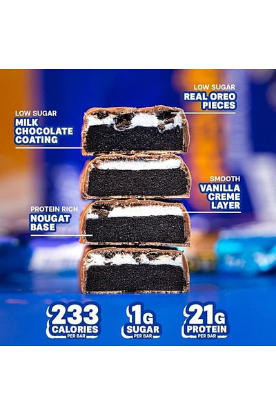 Grenade Protein Bar, Oreo, 12x60g