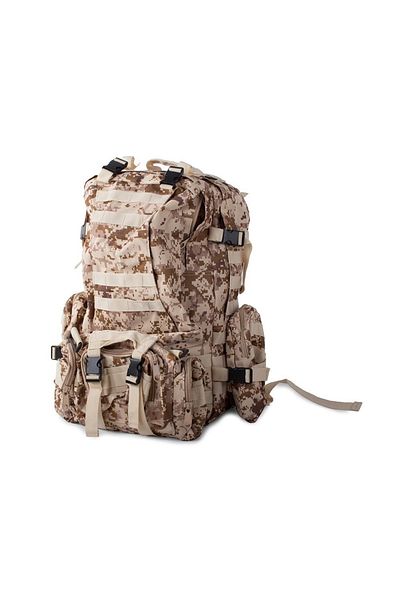 OEM Military Backpack, Touring, Camping, Hiking, Capacity 48.5 L, Brown - Brown