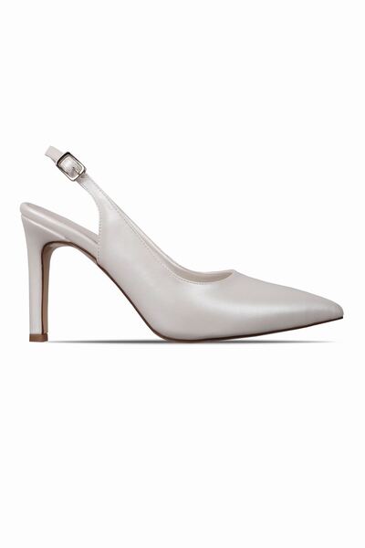 MY DERİ Leny pentru femei, cu spatele deschis, cu vârf ascuțit pantofi cu toc...