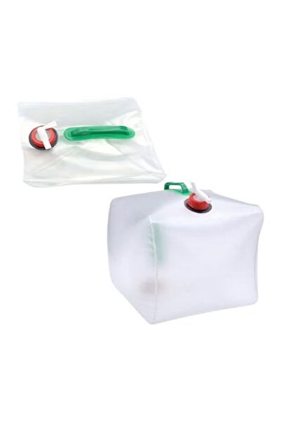 DLC حامل مياه قابل للطي سعة 10 لتر DLC-WC110 أبيض/أخضر