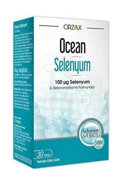 Ocean Selenium 100 mcg 30 Tablets