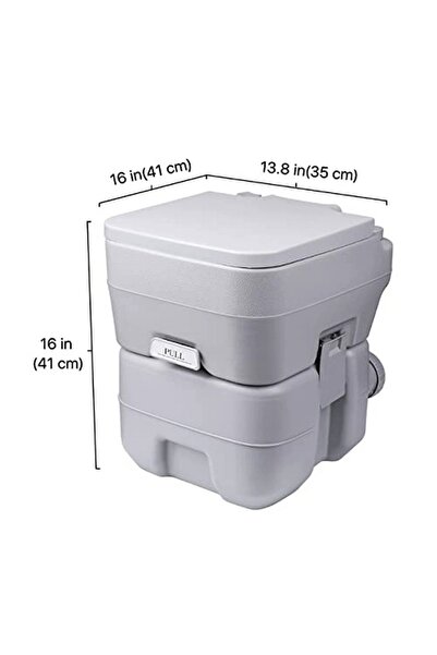 Generic Portable Flushing Mobile Toilet for the Elderly, Pregnant Women, Indoor Mobile Toilet, Outdoor Water