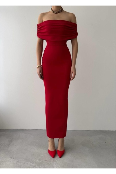 Genel Markalar Sun&North Athena Sırt Dekolteli Elbise