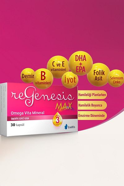 Seddar Collection Regenesis Max 30 Capsules 3 Pieces