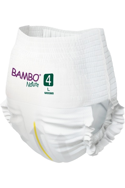 Bambo Nature Chilotei Ecologici Bambo Nature Pants, Nr. 4, 7-12 kg, 40 bucati