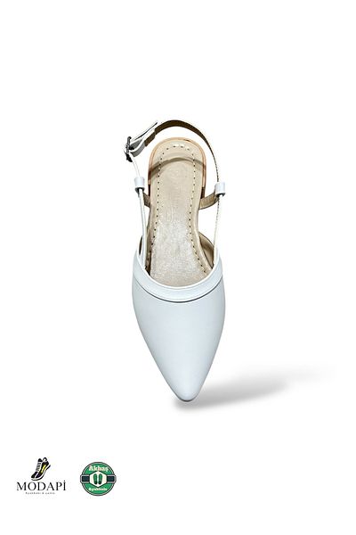 oyyo Open Back Pointed Toe Short Heel Daily Ballerina Women's Heeled Shoes