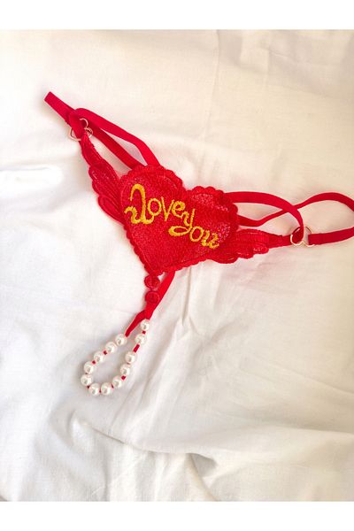 G&H UNDERWEAR Pearl Patterned String