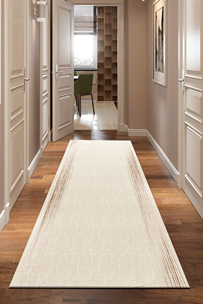 DEKOMOD Dijital Baskı Dört Mevsim Kaymaz Yıkanabilir Kesme Koridor Mutfak Oda Yolluk Halı