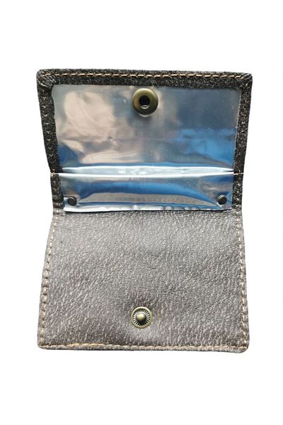 Kavatza Leather Mini Tobacco Wallet Kavatza Cowboy Brown Multifunctional Portable Ashtray / Stash