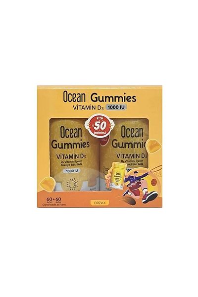Seddar Collection Ocean Gummies Vitamin D3 60 Chew Form - 2. %50