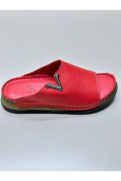 N Napa Shoe Genuine Leather Women's Casual Slippers