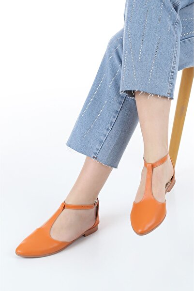 apelles Shoes Daily Women's Flats with Ankle Belt