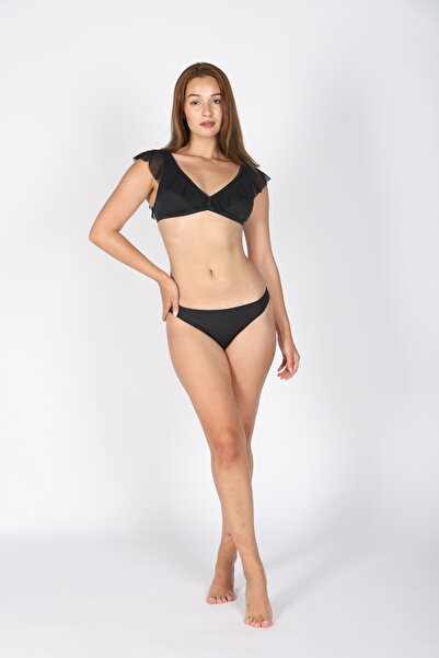 My-o Γυναικείο μπικίνι με μαύρη φούστα από τούλι λύκρα 36-42