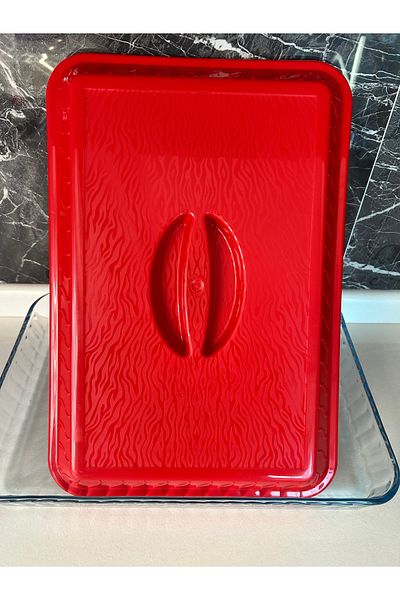 Righton Luxury Patterned Plastic Rectangular Pyrex Cover