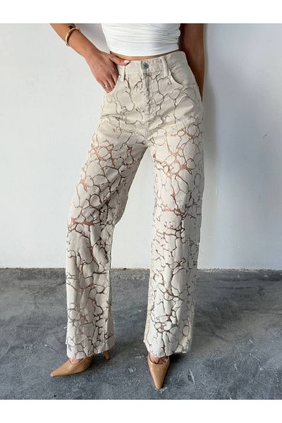 DENİKK TREND SPECIAL DESIGN Άνετη ΜΟΝΤΕΛΟ ΠΑΝΤΕΛΟΝΙ ΠΑΛΑΖΖΟ ΤΖΙΝ ΤΕΝΙΣΜΟΥ