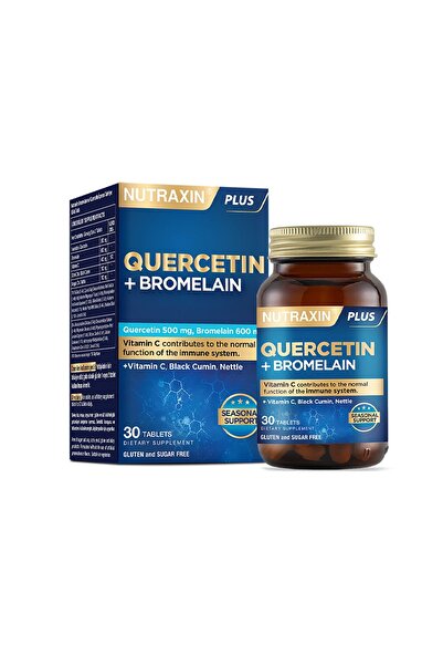 Nutraxin Quercetin + Bromelain 30 Tablets
