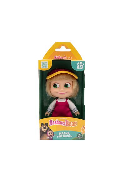 Maşa ve Koca Ayı Masha & the Bear S3 Masha 12 cm in Camping Clothes