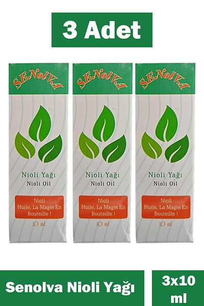 senolva Nioli Oil 100 ml 3 Pieces