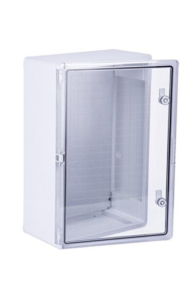 Mutlusan 25x35x15 Plastik Şeffaf Kapaklı Pano