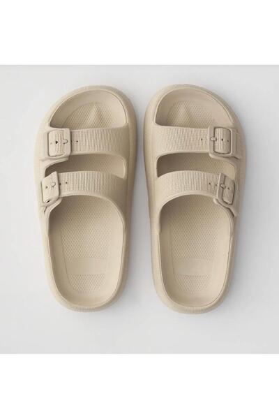 NOADESİGN Noa Women's Anatomical Double Buckle Eva Slippers
