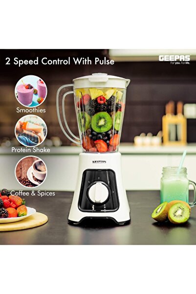 KRYPTON خلاط 2 في 1، 400 واط
