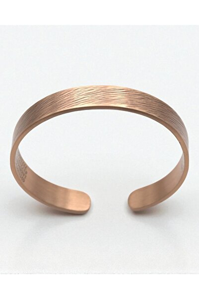 AYDESİA سوار نحاسي قابل للتعديل للرجال والنساء مع نمط خطوط على الخارج وصورة د...