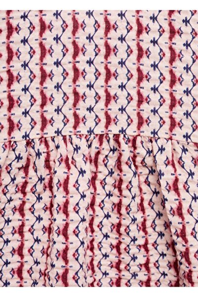 MANGO Baby Desenli kısa elbise