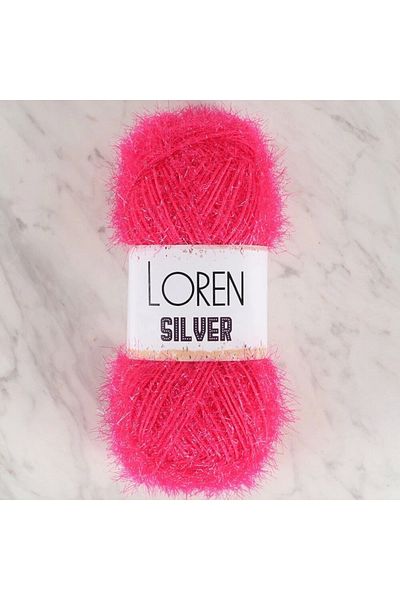 SAVA HOME COLLECTİON Loren Silver Φούξια Πλεκτό Σχοινί - RS0021 - 34077