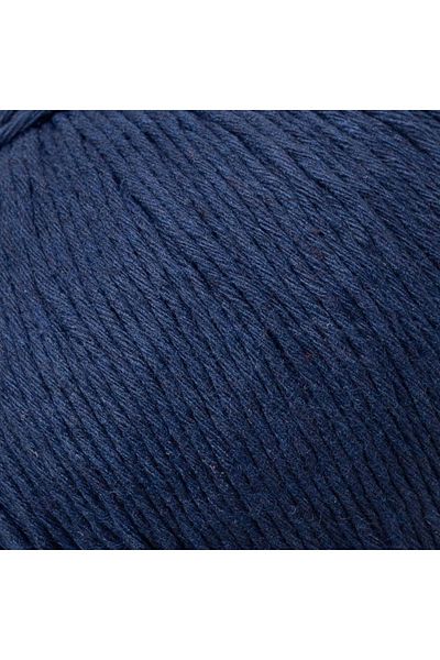 thinkos Loren Natural Cotton Navy Blue Hand Knitting Yarn - R005 - 33900
