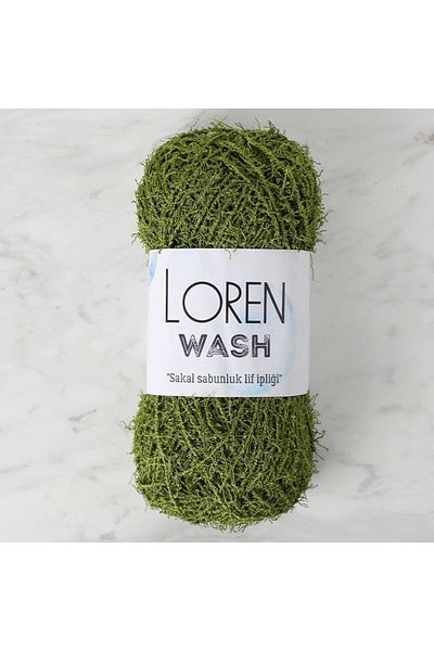 E NATIONAL Loren Wash Green Hand Knitting Lanyard - R142 - 34032