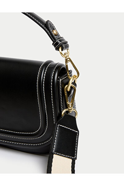 Marks & Spencer PU Saddle Bag