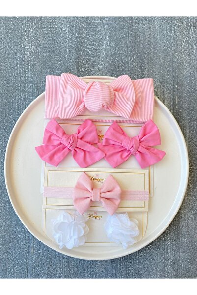 pempem bandana Σετ κοριτσίστικα κλιπ μπαντάνας με κορδόνια