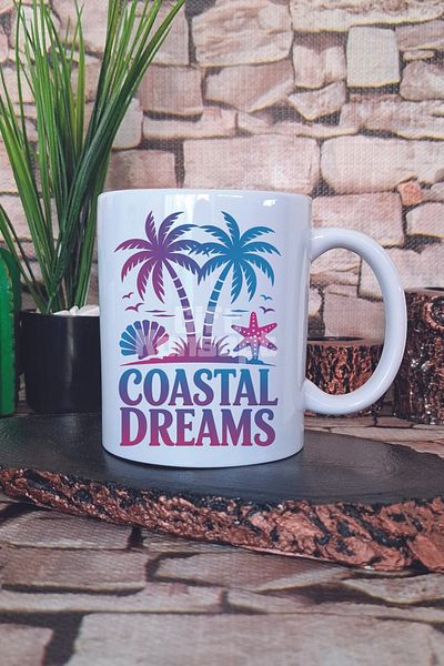 giftkonsept Coastal Dreams Printed Gift Mug