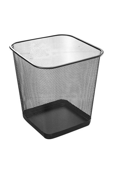 Raki RAKI square office waste bin 13lt 22x22x28cm black
