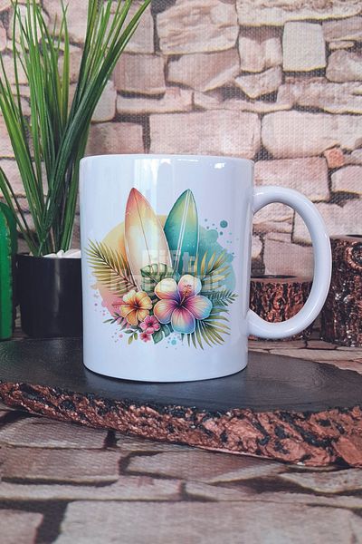 giftkonsept Tropical Cocktail Printed Gift Mug