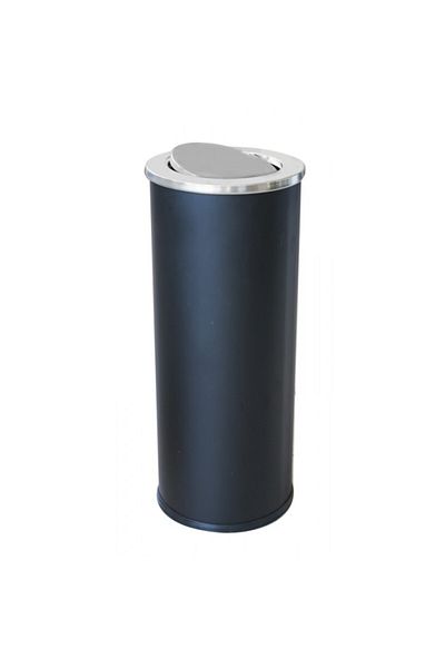 Raki RAKI ICIKALA trash can with hinged lid 25xh61cm black