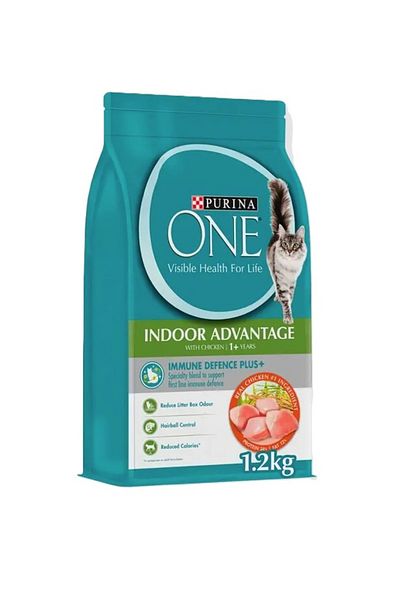 Purina One One Adult Cat Food Chicken - 1.2 KG