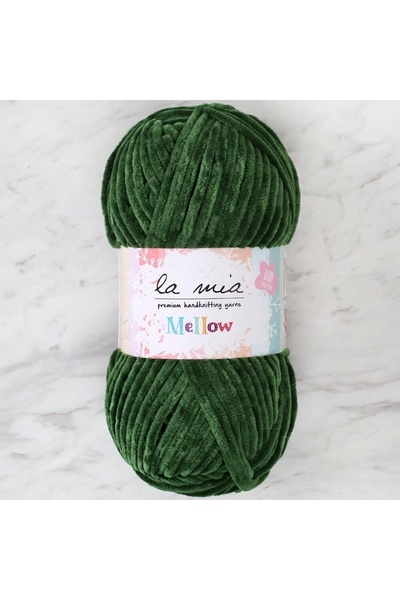 La Mia Yarn Ață de tricotat manual La Mia Mellow Green - 938 - 34174