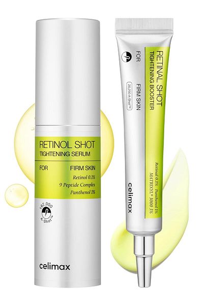 Celimax Retinal Booster 15ml + Retinol Serum 30ml