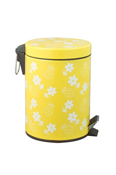 Raki Pedal bin RAKI ICIKALA 5L yellow