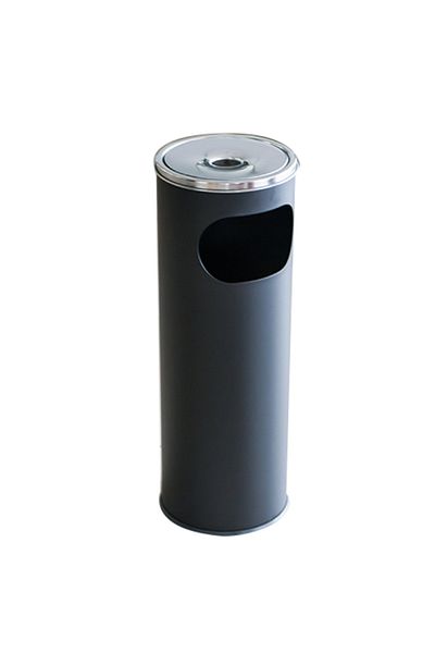 Raki RAKI outdoor ashtray with trash can 12L 20x20xh58cm black