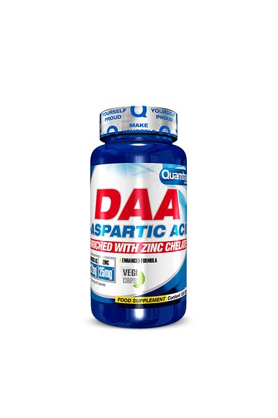 Quamtrax DAA Acid With Zinc, 120 Caps, 24 Servings