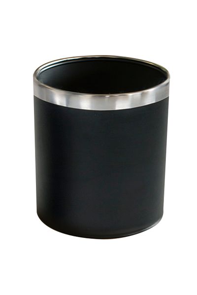 Raki RAKI office basket with stainless steel ring for holding a 3lt garbage bag 16x16x23