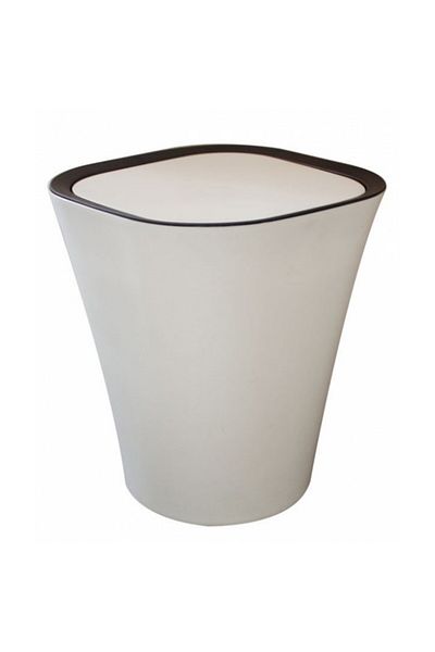 Raki Bathroom waste bin RAKI Papillon 15lt beige