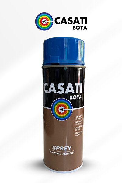 Casati Akrilik Sprey Boya 400ML | Hızlı Kuruyan, Parlak ve Kalıcı Renkler | Y...