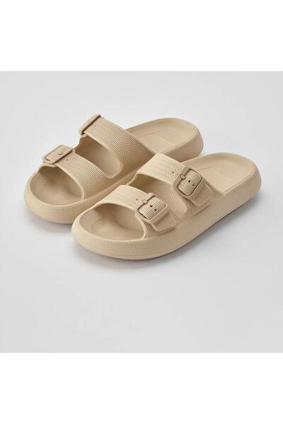 NOADESİGN Noa Women's Anatomical Double Buckle Eva Slippers