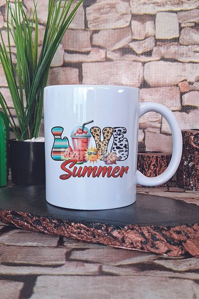 giftkonsept Love Summer Printed Gift Mug