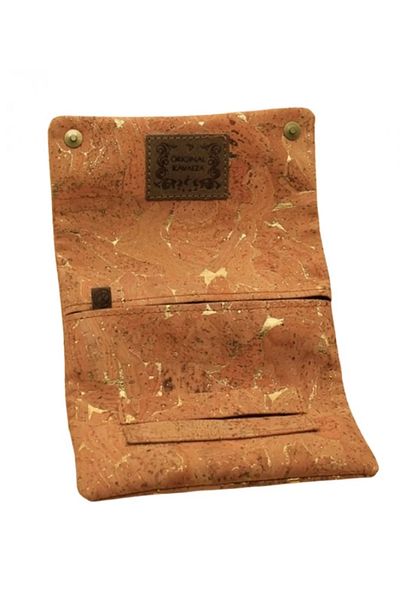 Kavatza Portofel tutun cork Kavatza Pouch Nature Gold Deluxe