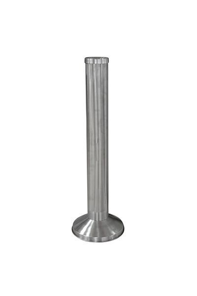 Raki RAKI TULUN chrome outdoor ashtray 10xh83cm