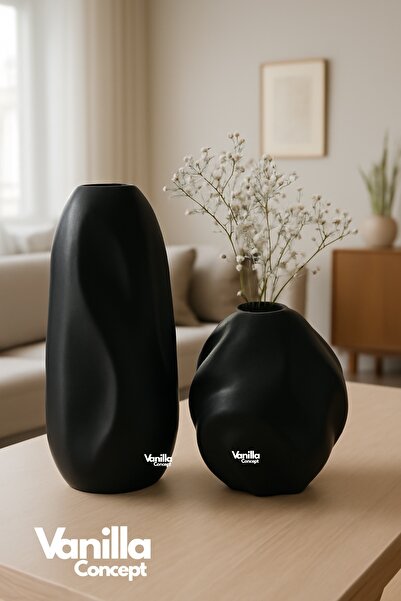 v Vanilla Concept Set de 2 vaze de vanilie |   Set de vaze strălucitoare pent...